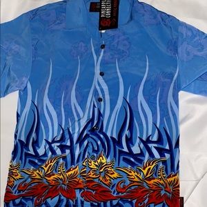 Pineapple Connection Funky Button Down